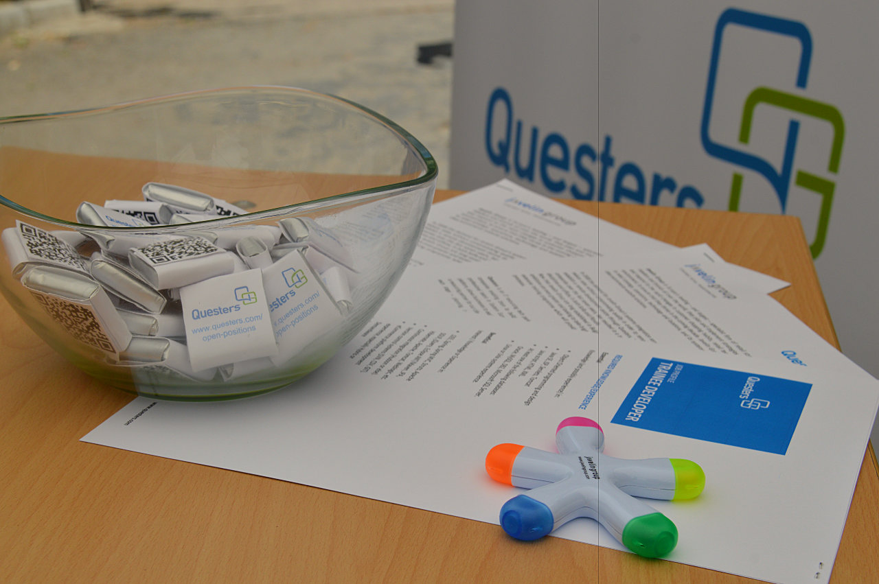 Questers and Javelin Group at Career Days in FMI Sofia